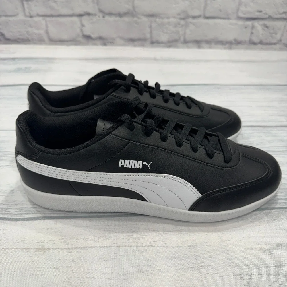 NEW Puma 9T Trainers Sneaker Shoe Mens US 13‎ EUR 47 Black Soccer Futbol